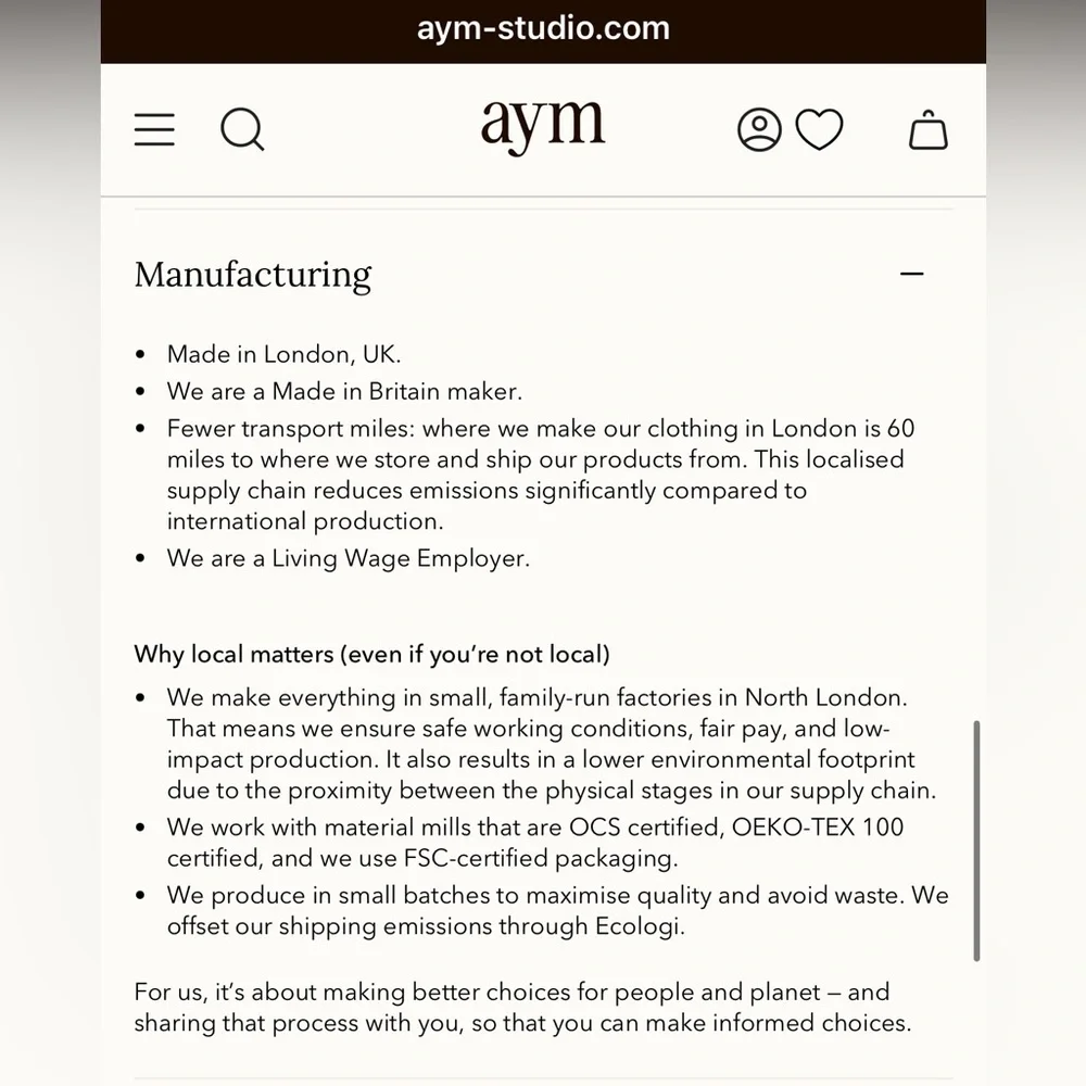 aym nwt Venus dress in natural - Picture 9 of 12